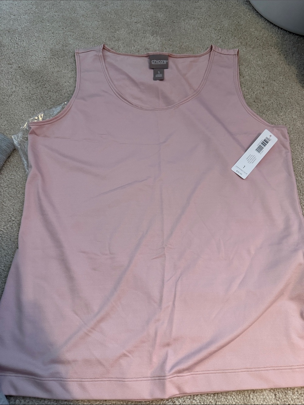Chico 1 tanktop microfeel timeless, mauve haze NWT